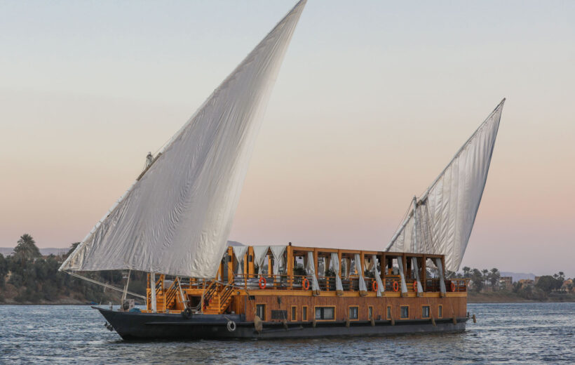 Crociera sul Nilo in dahabeya da Luxor ad Aswan (5 giorni)