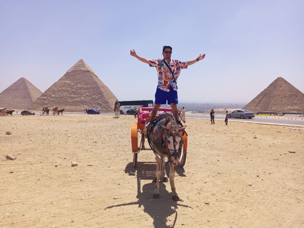 Ali Voyage Giza Pyramids and Sphinx