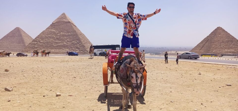 Ali Voyage Giza Pyramids and Sphinx