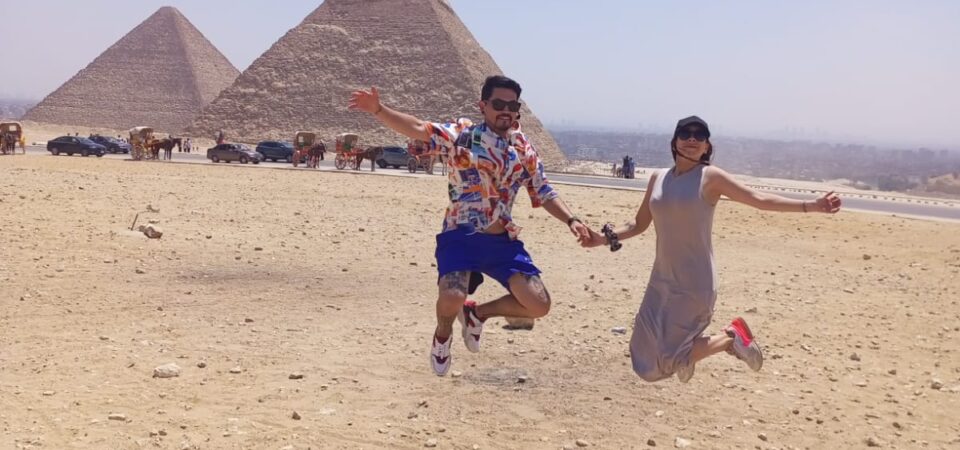 Ali Voyage Giza Pyramids and Sphinx