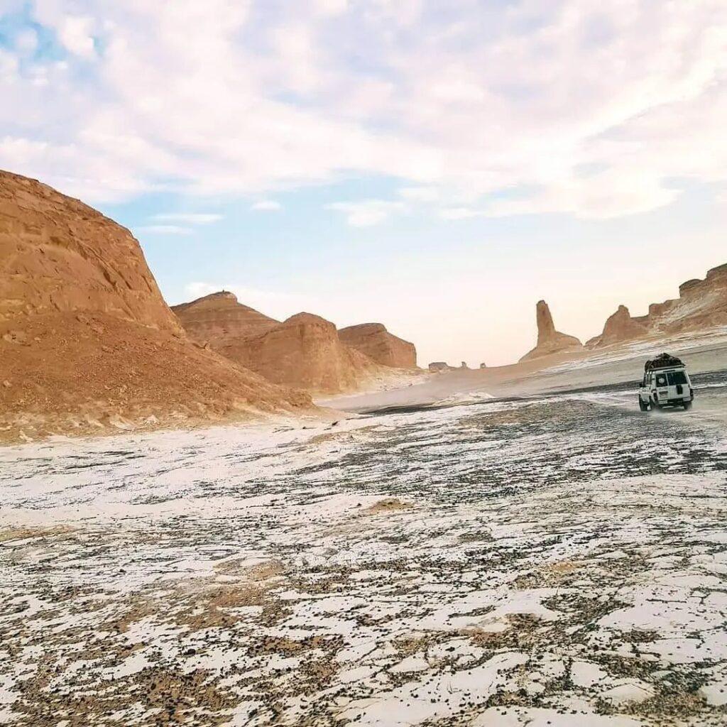 white desert